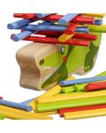 Дървена играчка за баланс Lucy&Leo - Крокодил - 4t