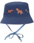 Лятна детска шапка с UV 50+ защита Sterntaler - С две лица, животни, 51 cm, 18-24 месеца - 1t