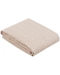 Лятно двупластово одеяло от муселин KikkaBoo - Dots Beige, 100 х 100 cm  - 1t