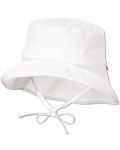 Лятна шапка с UV 50+ защита Sterntaler - Бяла, 49 сm, 12-18 месеца - 1t