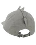 Лятна детска бейзболна шапка с UV 50+ защита Sterntaler - 57 cm, 8+, сива - 2t