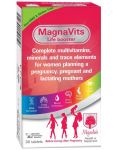 MagnaVits за жени, планиращи бременност, бременни и кърмачки, 30 таблетки, Magnalabs - 1t