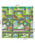Мек пъзел Sun Ta Toys - Градска карта, 4+8 части - 2t