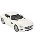 Метална количка Toi Toys Welly - Mercedes AMG, бяла - 1t