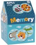 Мемори игра APLI Kids - Животни в къщичка - 1t