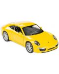 Метална количка Toi Toys Welly - Porsche Carrera, жълта - 1t