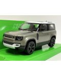 Метална кола Welly - Land Rover Defender, 1:26 - 4t