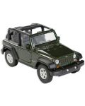 Метална количка Toi Toys Welly - Jeep Wrangler Кабрио, черен - 1t