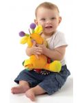 Мека играчка Playgro - Активен жираф, за гушкане, 30 cm - 2t