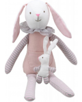 Мека куклa The Puppet Company - Зайче с бебе, 30 cm - 1t