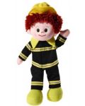 Mека кукла Heunec Poupetta - Пожарникар, 30 cm - 1t