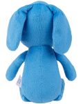 Мека играчка за гушкане Bali Bazoo - Dog, 28 cm, синя - 4t