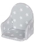 Мека подложка за дървено столче за хранене New Baby - Звезди - 1t