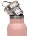 Метална бутилка Lassig - Adventure, 460 ml, розова - 2t