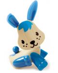 Детска играчка от бамбук Hape - Мини животинка Зайче - 1t