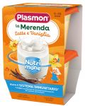Млечен десерт Plasmon - Нутримюн, с ванилия, 2 х 120 g - 1t