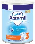Мляко за малки деца Aptamil - Pronutra 3, 400 g - 1t