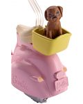 Игрален комплект Mattel Barbie - Мотопед с кученце - 3t