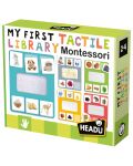 Моята първа тактилна библиотека Headu Montessori - 1t