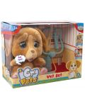 Плачеща плюшена играчка със сълзи Giochi Emotion Pets - Куче, с ветеринарни принадлежности - 3t
