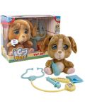 Плачеща плюшена играчка със сълзи Giochi Emotion Pets - Куче, с ветеринарни принадлежности - 1t