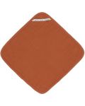 Муселинови кърпи Lassig - Cozy Care, 30 х 30 cm, 3 броя, оранжеви - 3t