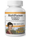 MultiFactors Women's Femmes, 90 капсули, Natural Factors - 1t