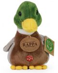 Музикална плюшена играчка Rappa Еко приятели - Зеленоглава патица, 17 cm - 2t