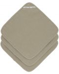 Муселинови кърпи Lassig - Cozy Care, 30 х 30 cm, 3 броя, зелени - 1t