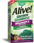Alive Garden Goodness Women's Multivitamin, 60 таблетки, Nature's Way - 1t