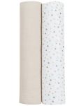 Муселинови кърпи KikkaBoo - Dots Beige, 80 х 80 cm, 2 броя - 1t