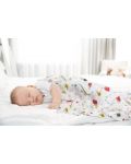 Муселинова пелена Sevi Baby - 120 x 100 cm, веселите буби - 4t
