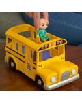 Музикална играчка Cocomelon - Училищен автобус, с фигура JJ - 4t