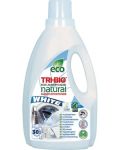 Натурален течен перилен препарат Tri-Bio - За бяло пране, 1.42 l - 1t