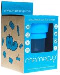 Неразливаща се чаша за снакс Mamacup - Синя, 400 ml - 4t