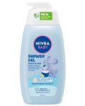 Nivea Baby Нежен душ гел за коса и тяло, 500 ml - 1t