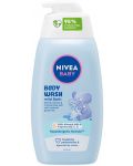 Nivea Baby Нежен душ гел за тяло Mild Bath, 450 ml - 1t