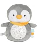 Нощна лампа и прожектор Moni Toys - Snuggly, Penguin - 1t