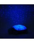 Нощна лампа-проектор Cloud B - Костенурка, синя - 4t
