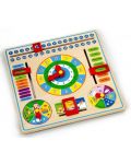 Образователна игра Viga - Календар часовник - 2t