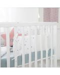 Обиколник за бебешко легло Roba - Easy Air nest, 170 х 18 cm, сив  - 2t