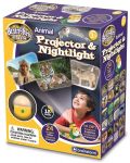 Образователна играчка Brainstorm - Проектор и нощна лампа, животни - 1t