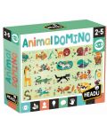 Образователна игра Headu - Домино с животни - 1t