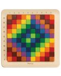 Образователна игра PlanToys - Сто кубчета - 3t