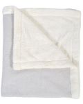 Одеяло Cangaroo - Pom Pom, 100 x 85 cm, сиво - 1t