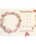 Одеялo за снимки Milestone - Merry Christmas, 75 х 100 cm  - 3t