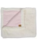 Одеяло Cangaroo - Pom Pom, 100 x 85 cm, розово - 2t