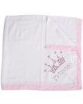 Одеяло Cangaroo - Princess, 120 x 100 cm, розово - 1t