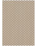 Опаковъчна хартия Apli - крафт, с бели точки, 2 х 0.70 m, бежова - 2t
