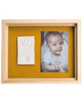 Отпечатък Baby Art - Pure Frame, рамка Natural, с органична глина - 2t